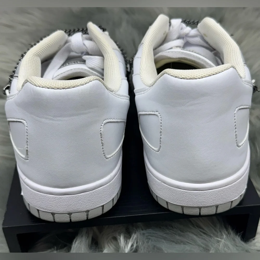Brand X Court Classic (Toki) White Leather Sneakers Size 10.5
